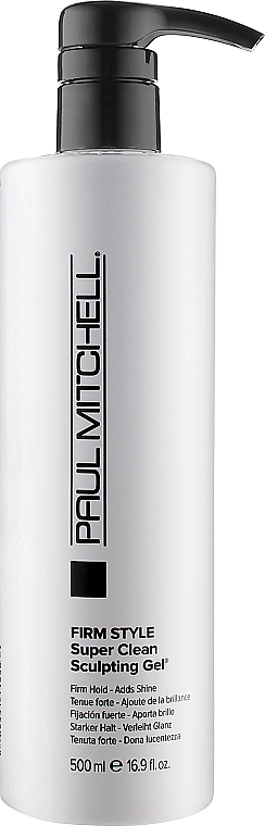 Гель сильной фиксации с кристальным эффектом - Paul Mitchell Firm Style Super Clean Sculpting Gel — фото N4