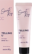 УЦЕНКА Легкий СС-крем - Secret Key Telling U CC Cream SPF 50 * — фото N2