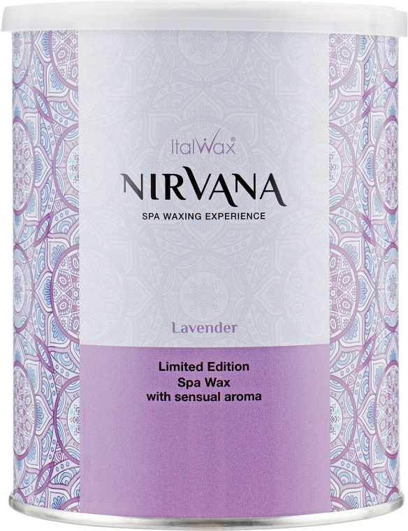 Теплий віск для депіляції "Лаванда" - ItalWax Nirvana Limited Edition Spa Wax Lavender — фото N1