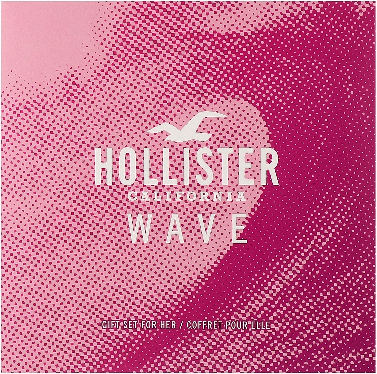 Hollister Wave For Her - Набор (edp/50ml + edp/15ml) — фото N1
