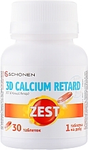 Диетическая добавка "3D кальций Ретард", 30 шт. - ZEST 3D Calcium Retard — фото N1