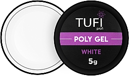 Парфумерія, косметика Акрил-гель для нігтів White - Tufi Profi Polygel