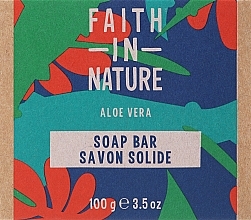 Мыло для рук с алоэ вера - Faith In Nature Aloe Vera Soap — фото N1