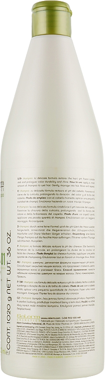 Шампунь для сухого пошкодженого волосся - Salerm Citric Balance Shampoo — фото N5