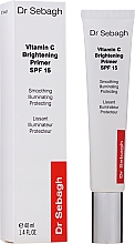 Крем-праймер с витамином С для сияния и защиты кожи SPF 15 - Dr Sebagh Vitamin C Brightening Primer SPF 15 — фото N2