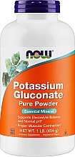 Духи, Парфюмерия, косметика Глюконат калия, чистый порошок - Now Foods Potassium Gluconate Pure Powder