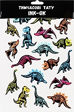 Временное тату "Динозавры" - Ink-Ok — фото N1