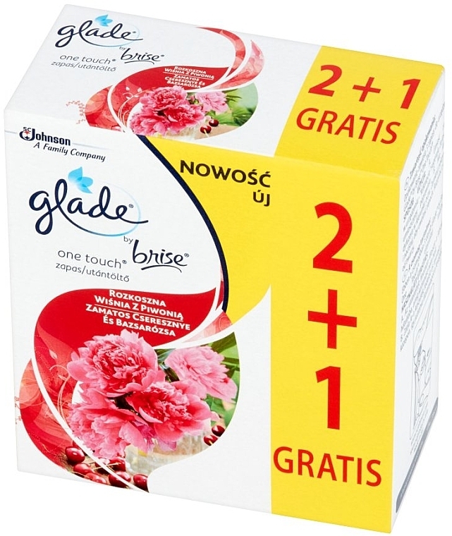 Glade Touch & Fresh Luscious Cherry & Peony - Glade Touch & Fresh Luscious Cherry & Peony — фото N1