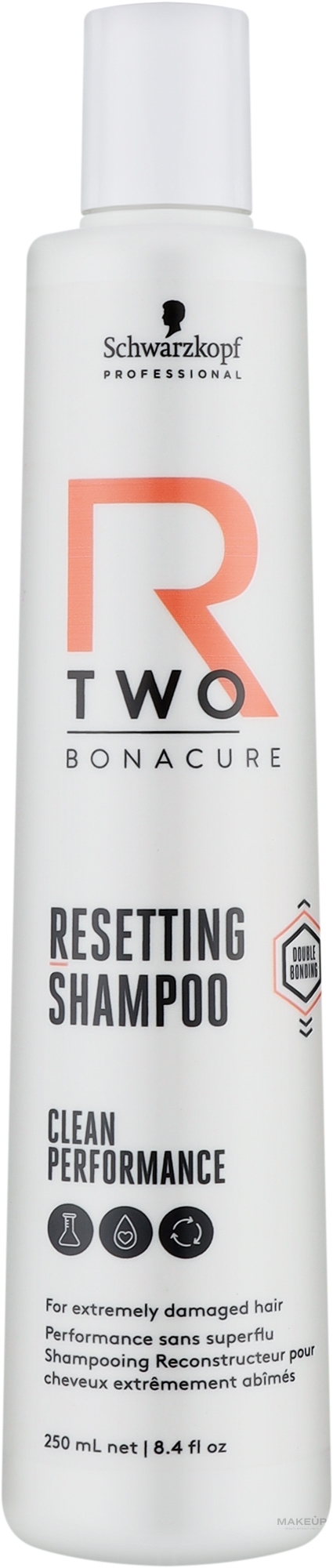 Шампунь для очень поврежденных волос - Schwarzkopf Professional Bonacure R-TWO Resetting Shampoo — фото 250ml