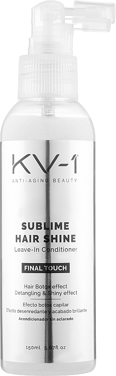 Спрей-кондиционер для волос с эффектом ботокса - KV-1 Final Touch Sublime Hair Shine Leave-In Conditioner
