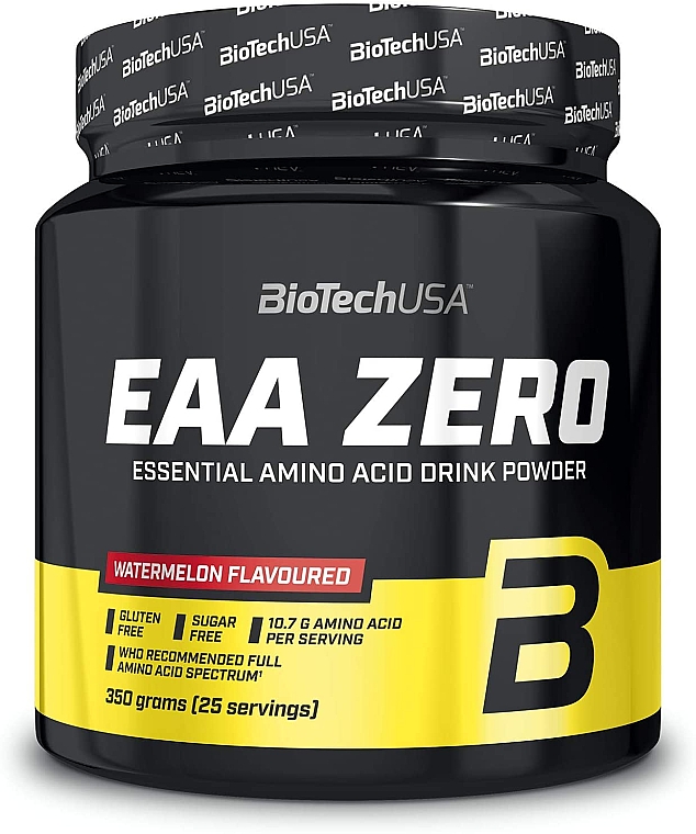 Комплекс амінокислот у порошку "Кавун" - BioTechUSA EAA Zero Watermelon Essential Amino Acid Drink Powder — фото N1