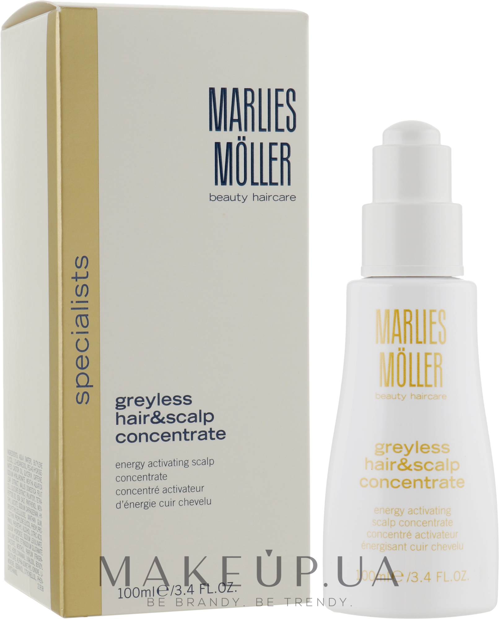 Концентрат для попередження сивини - Marlies Moller Specialists Greyless Hair & Scalp Concentrate — фото 100ml