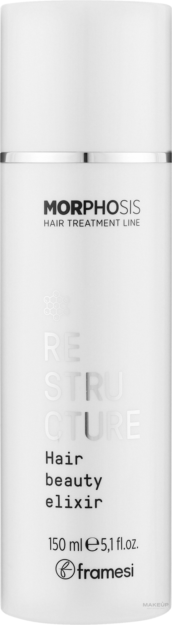 Еліксир для швидкої реконструкції волосся - Framesi Morphosis Restructure Hair Beauty Elixir — фото 150ml