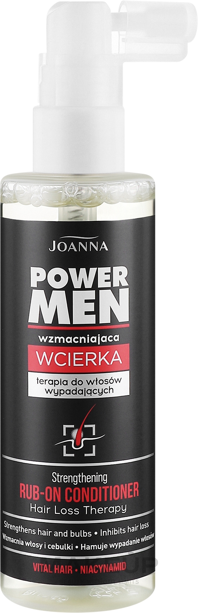 Кондиционер для лечения от выпадения волос - Joanna Power Men Strengthening Rub-On Conditioner Hair Loss Therapy  — фото 100ml