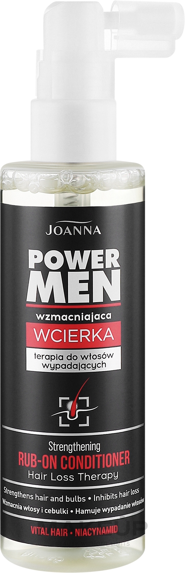 Кондиціонер для лікування від випадання волосся - Joanna Power Men Strengthening Rub-On Conditioner Hair Loss Therapy — фото 100ml