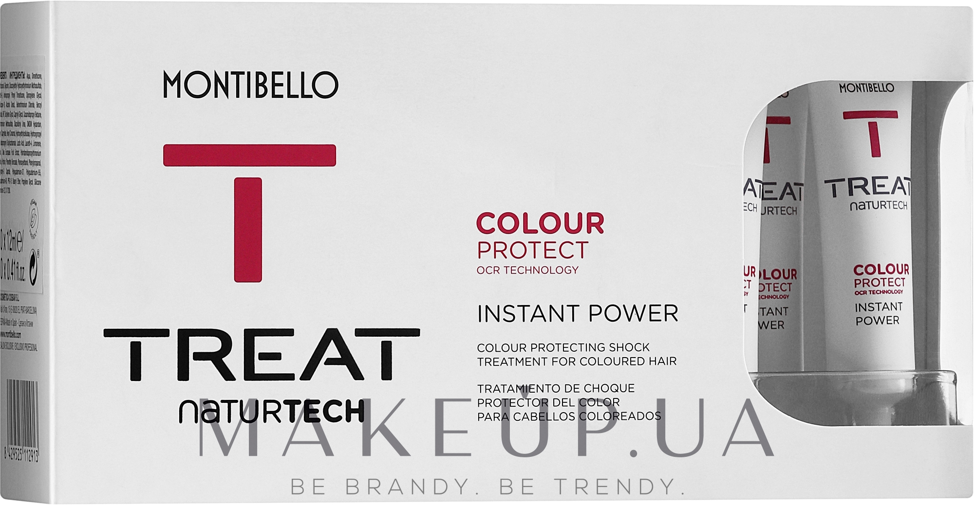 Средство для окрашенных волос - Montibello Treat Naturtech Colour Protect Instant Power — фото 10x12ml