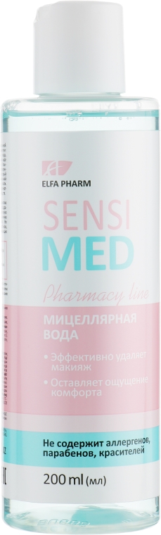 Мицеллярная вода - Elfa Pharm Sensi Med Micellar Water