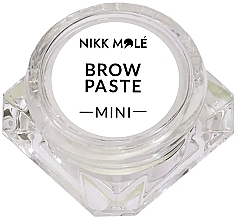 Духи, Парфюмерия, косметика Паста для моделирования формы бровей - Nikk Mole Brow Paste (мини)