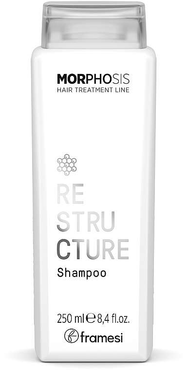 Реструктурирующий шампунь для волос - Framesi Morphosis Restructure Revitalising Shampoo — фото N1