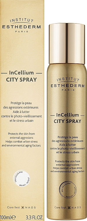 Спрей-захист без фільтрів і екранів від UV-впливу - Institut Esthederm City Protect Incellium Spray — фото N2