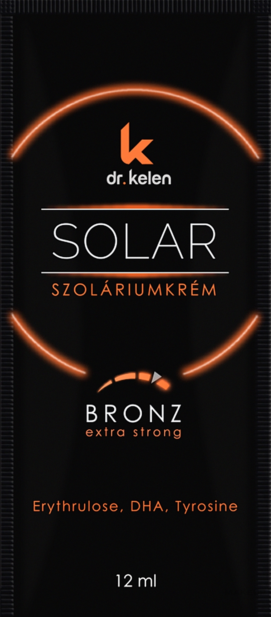 Крем для солярия "Эффект двойного загара" - Dr.Kelen Solar Bronz 2в1 (пробник) — фото 12ml