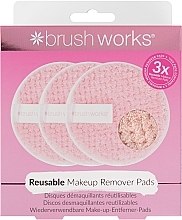 Спонж для очищения лица - Brushworks Reusable Makeup Remover Pads  — фото N2