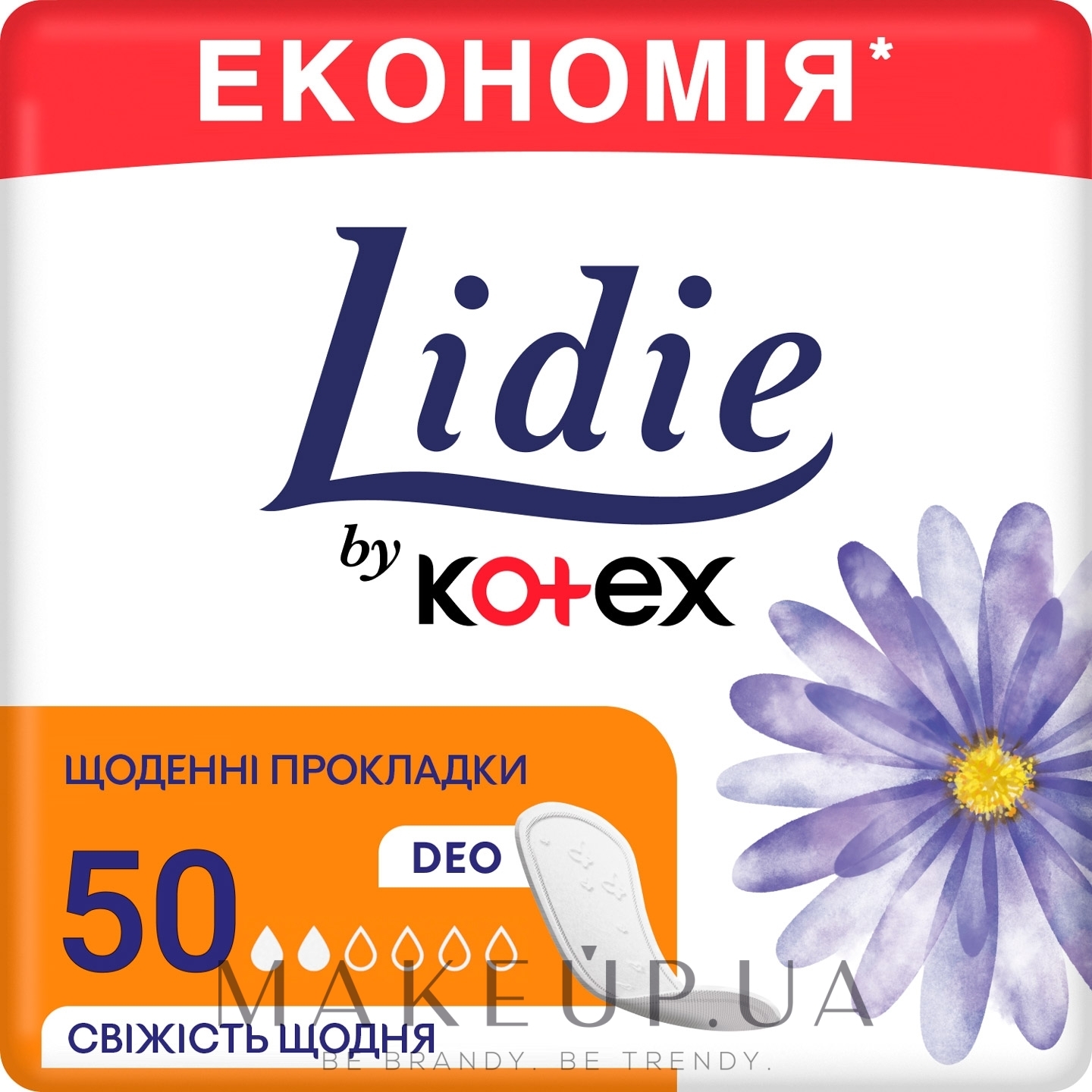 Lidie Camomile Deo - Ежедневные прокладки 