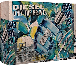 Духи, Парфюмерия, косметика Diesel Only The Brave - Набор (edt/50ml + sh/g/100ml)