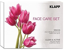 Парфумерія, косметика УЦЕНКА Набір для обличчя - Klapp Face Care Set (cr/15ml + mask/15ml) *