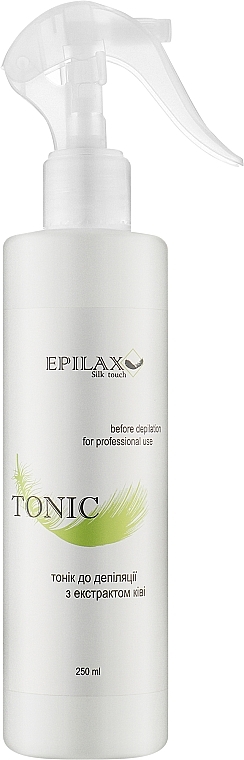 Тонік до депіляції з екстрактом ківі - Epilax Silk Touch Tonic — фото N1