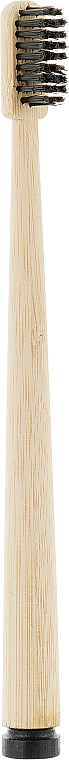 Бамбукова зубна щітка, чорна - Donnie White Bamboo