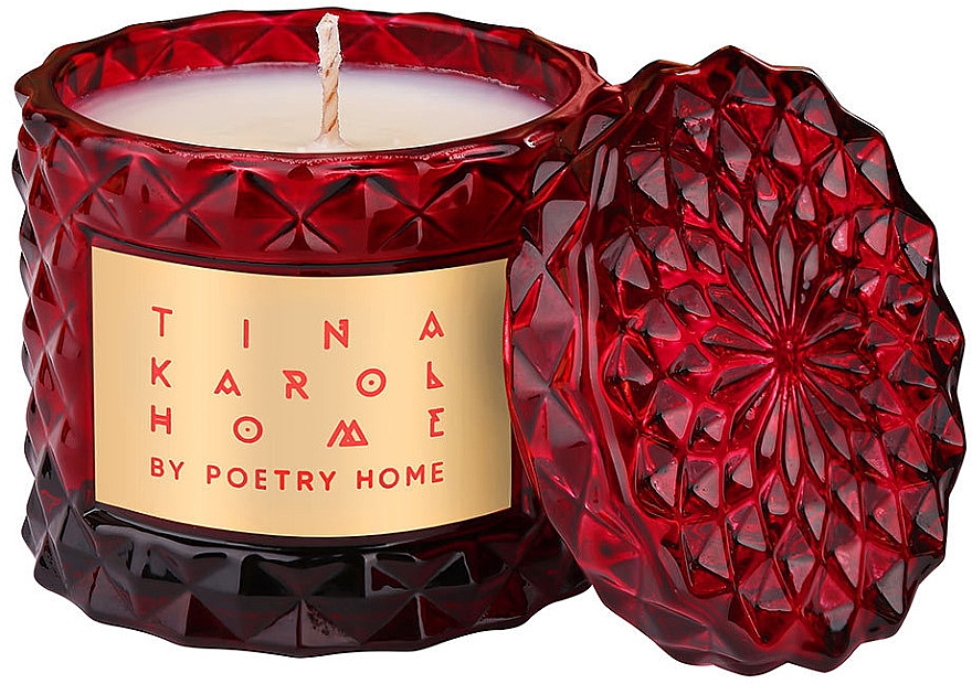 Poetry Home Tina Karol Home Red - Парфюмированная свеча — фото N2