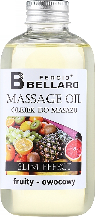 Массажное масло "Фруктовое" - Fergio Bellaro Massage Oil — фото N5