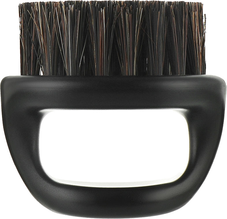 Щетка парикмахерская для бороды 9072, черная - SPL Barber Bro Finger Brush — фото N2