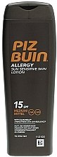 Духи, Парфюмерия, косметика Солнцезащитный лосьон для тела - Piz Buin Allergy Sun Sensitive Skin Lotion SPF15