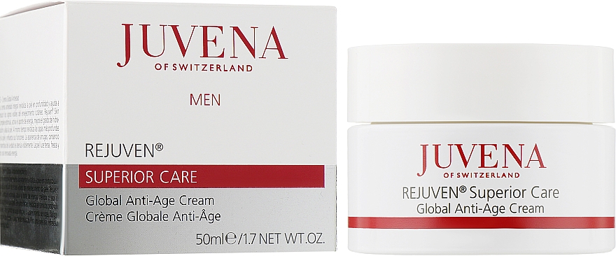 Комплексный антивозрастной крем для лица - Juvena Rejuven Men Global Anti-Age Cream  — фото N1