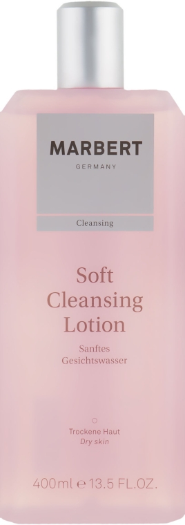 Мягкий очищающий лосьон для лица - Marbert Soft Cleansing Lotion 