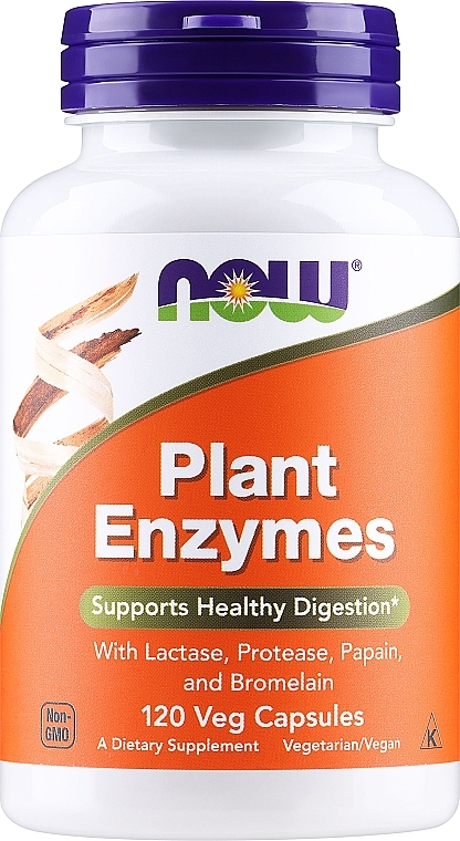 Рослинні ферменти - Now Foods Plant Enzymes — фото N1