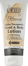 Лосьон для рук и тела двойного действия - GlyMed Plus Cell Science Alpha Therapeutic Hand and Body Lotion — фото N1