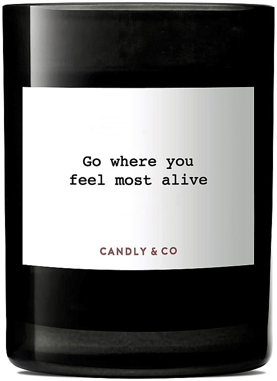 Ароматическая свеча - Candly & Co No.5 Where You Feel Most Alive Scented Candle — фото N2