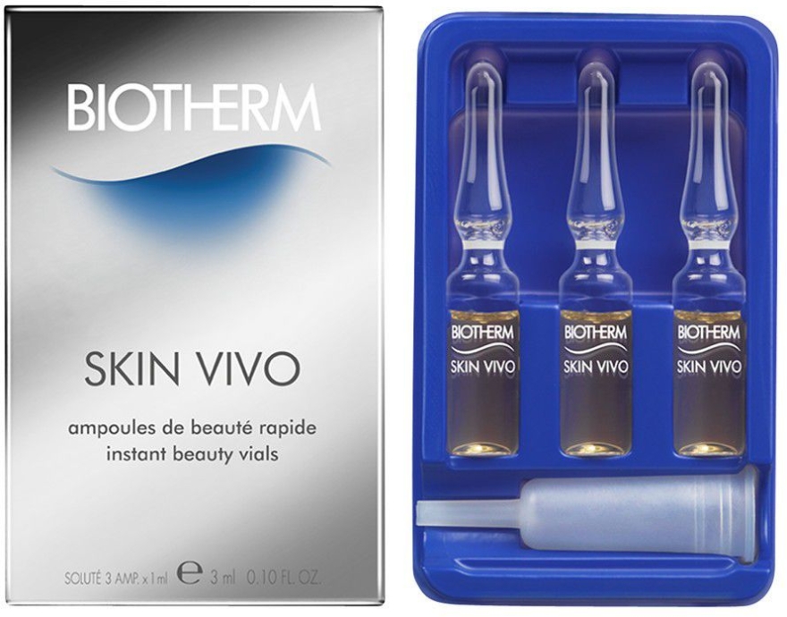 Сыворотка против морщин с разглаживающим эффектом - Biotherm Skin Vivo Instant Beauty Vials