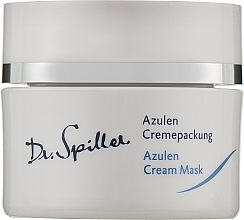 Крем-маска для чувствительной кожи с азуленом - Dr. Spiller Azulen Cream Mask (мини) — фото N1