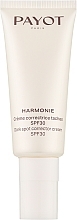 Крем от пигментных пятен - Payot Harmonie Dark Spot Corrector Cream SPF30 — фото N1