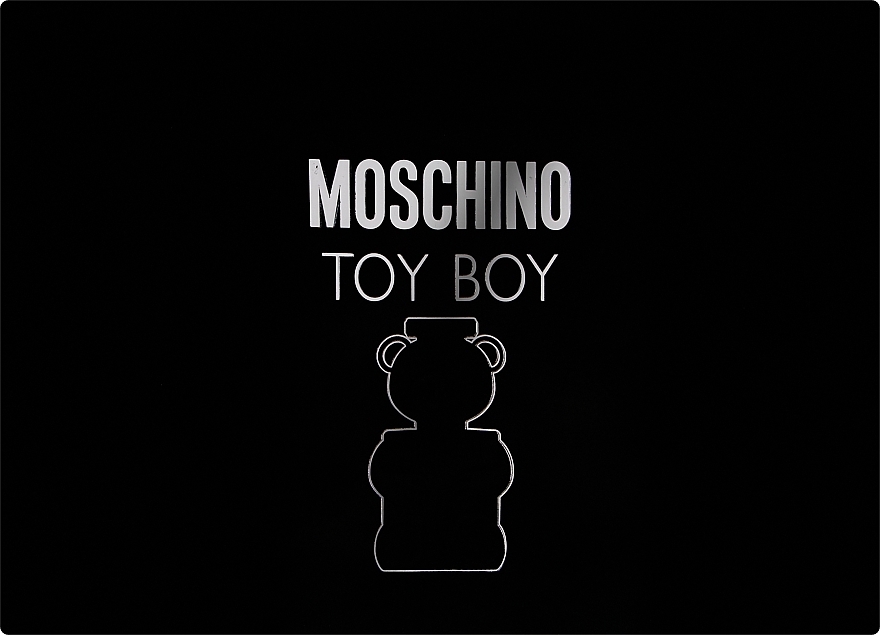 УЦІНКА Moschino Toy Boy - Набір (edp/100ml + edp/10ml +sh/g/100ml + af/sh/100ml) * — фото N1