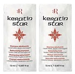 Набор для реконструкции волос - RR Line Keratin Star (Shm/15 ml + mask/15 ml) — фото N1