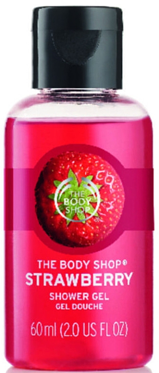 Гель для душу - The Body Shop Strawberry Shower Gel (міні) — фото N1