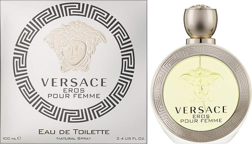 Versace Eros Pour Femme - Туалетна вода — фото N4