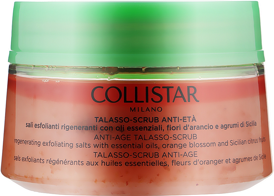 Антивозрастной восстанавливающий соляной скраб для тела - Collistar Speciale Corpo Perfetto Regenerating Exfoliating Salts Anti-Age Talasso-Scrub