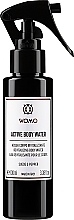 Парфумерія, косметика Активна вода для тіла "Замша та перець" - Womo Active Body Water Suede & Pepper