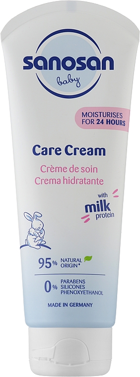 Детский увлажняющий крем - Sanosan Baby Care Cream Moisturises For 24 Hours — фото N1